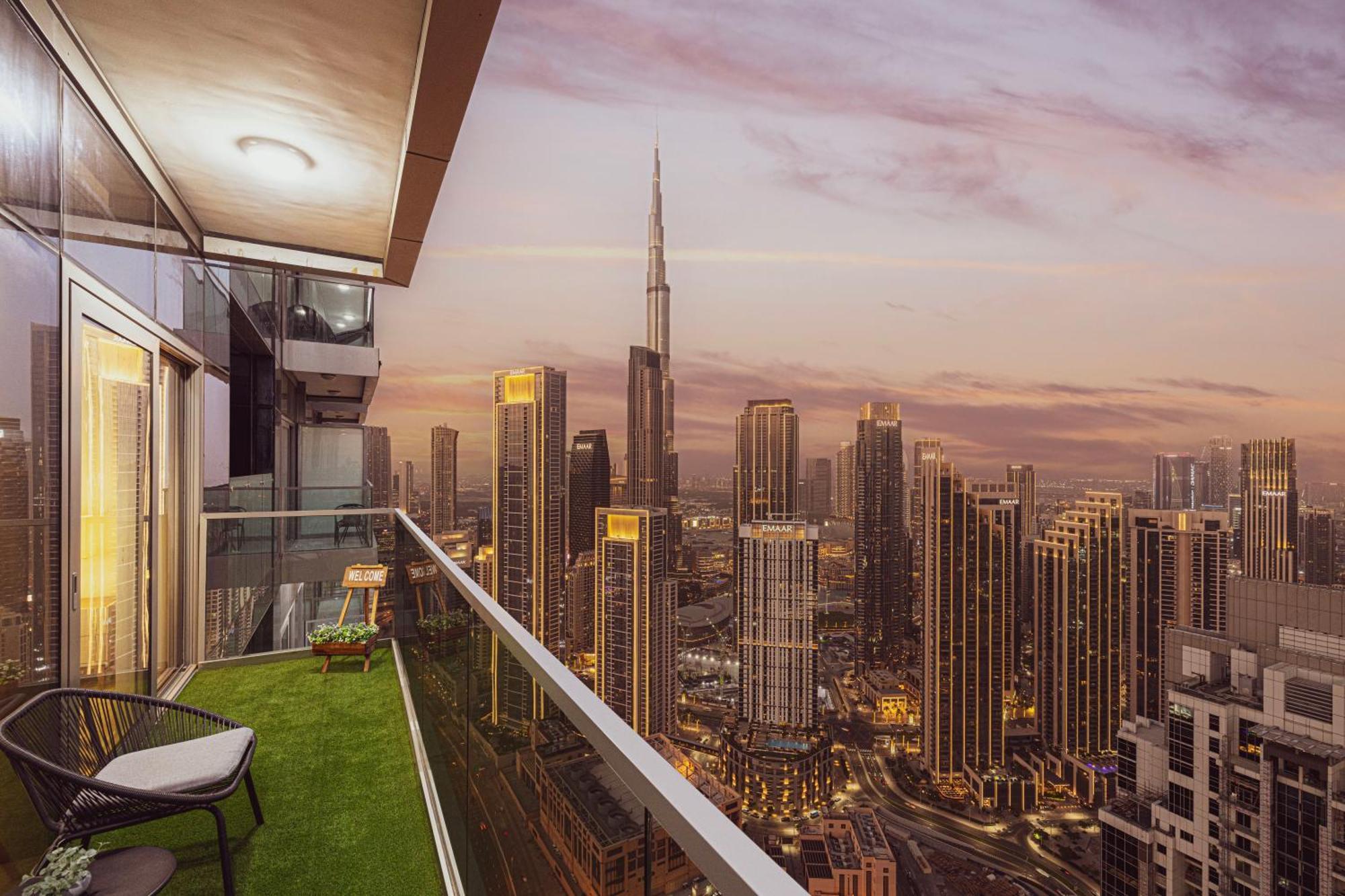 Appartement Paramount Midtown, Infinity Pool, Burj Skyline Views