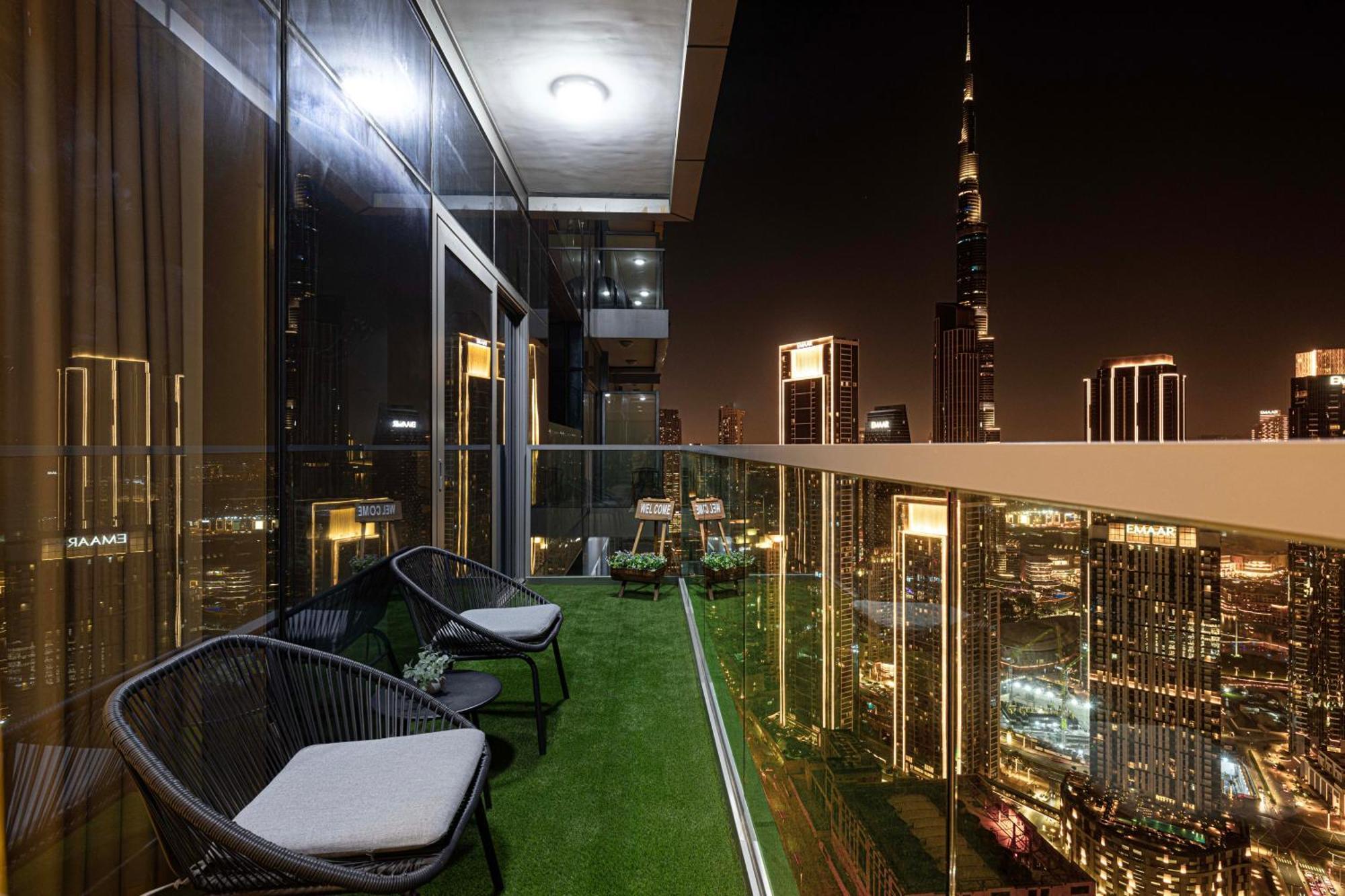 Paramount Midtown, Infinity Pool, Burj Skyline Views Appartement