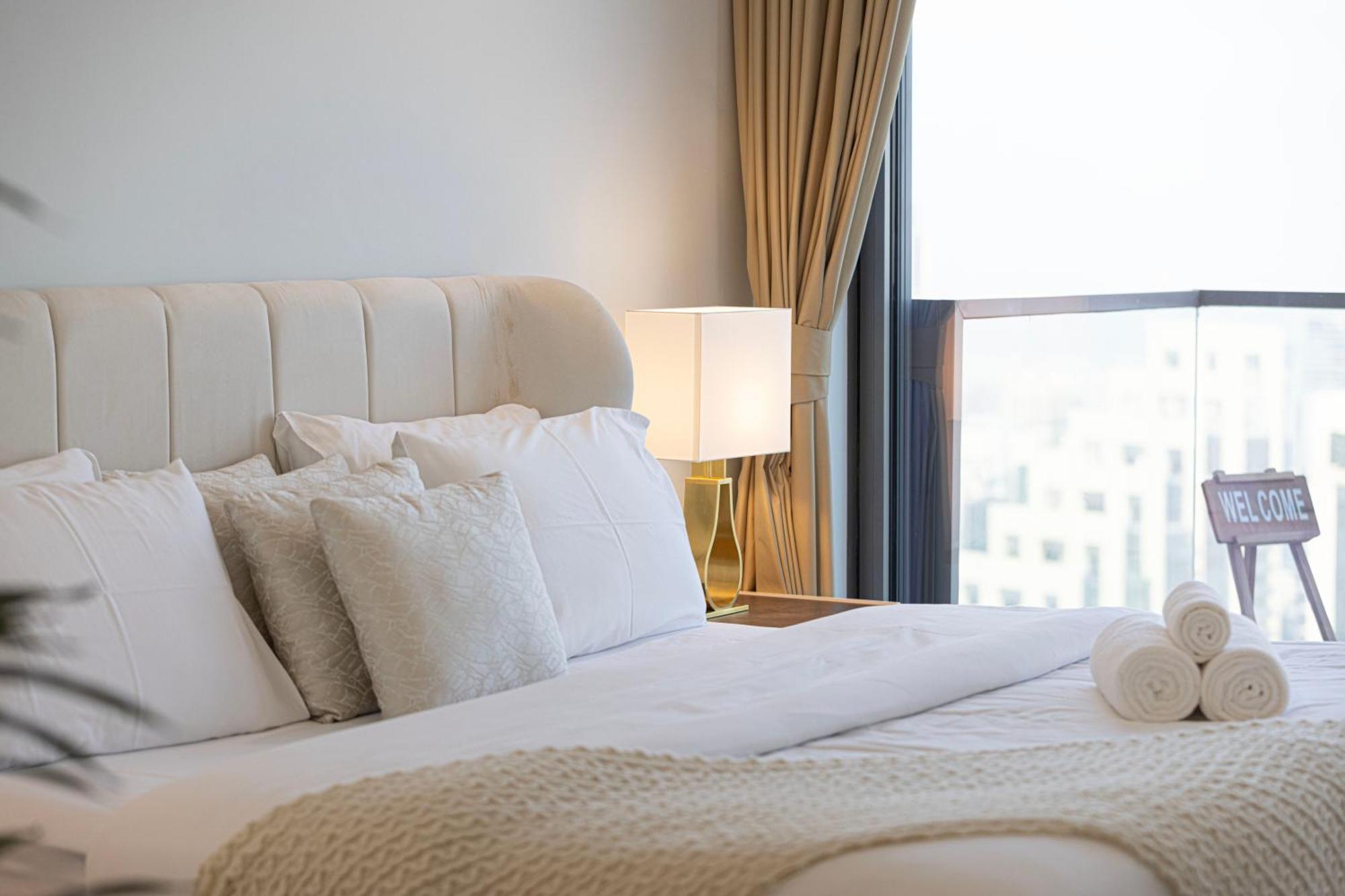 Appartement Paramount Midtown, Infinity Pool, Burj Skyline Views *